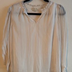 Off White Cream Blouse Shirt